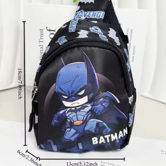 None Other - Batman and the Avengers for Kids' Mini Sling Bag